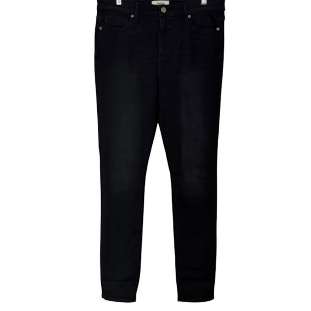 Revtown Black Skinny Stretch Denim Jeans Womens 31 Long Tall